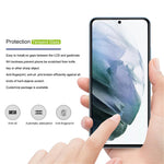 MOCOLO Sekundær Hærdning Fuld Beskyttelse Fuld Lim Silketryk HD Hærdet Glas Skærmbeskytter til Samsung Galaxy S22 5G / S23
