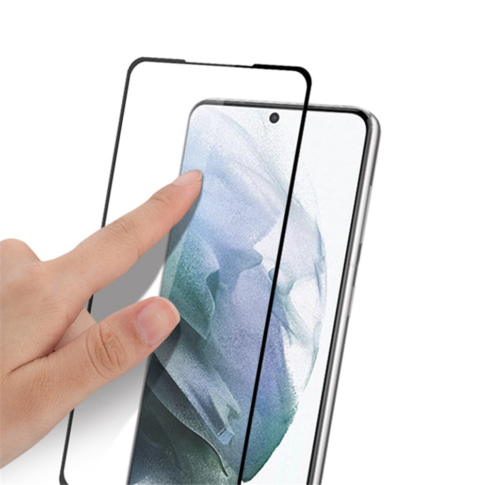 MOCOLO Sekundær Hærdning Fuld Beskyttelse Fuld Lim Silketryk HD Hærdet Glas Skærmbeskytter til Samsung Galaxy S22 5G / S23
