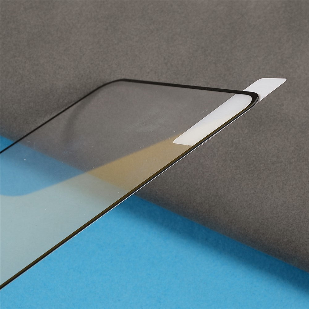 Full Coverage Anti-explosion Ultra-slim Silk Printing Full Glue Tempered Glass Screen Protector Fingerprint Unlock for Samsung Galaxy S22 5G / S23
