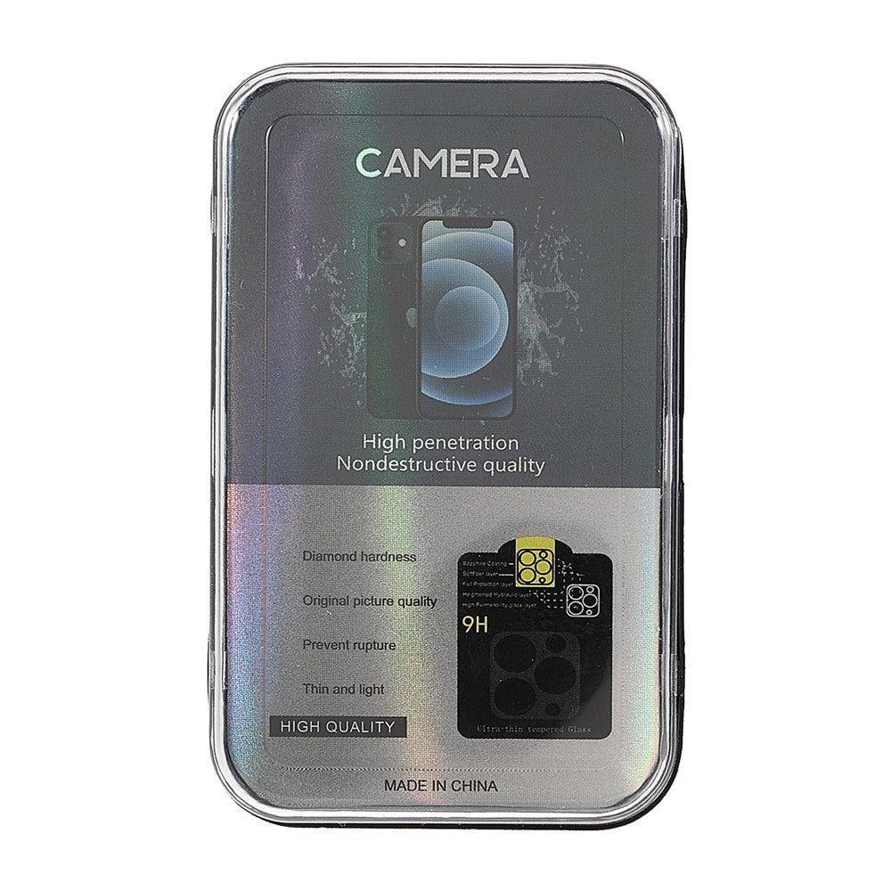 Tempered Glass Camera Lens Film 9H Hardness Silk Print Ultra Clear Full Coverage for Samsung Galaxy Z Fold3 5G