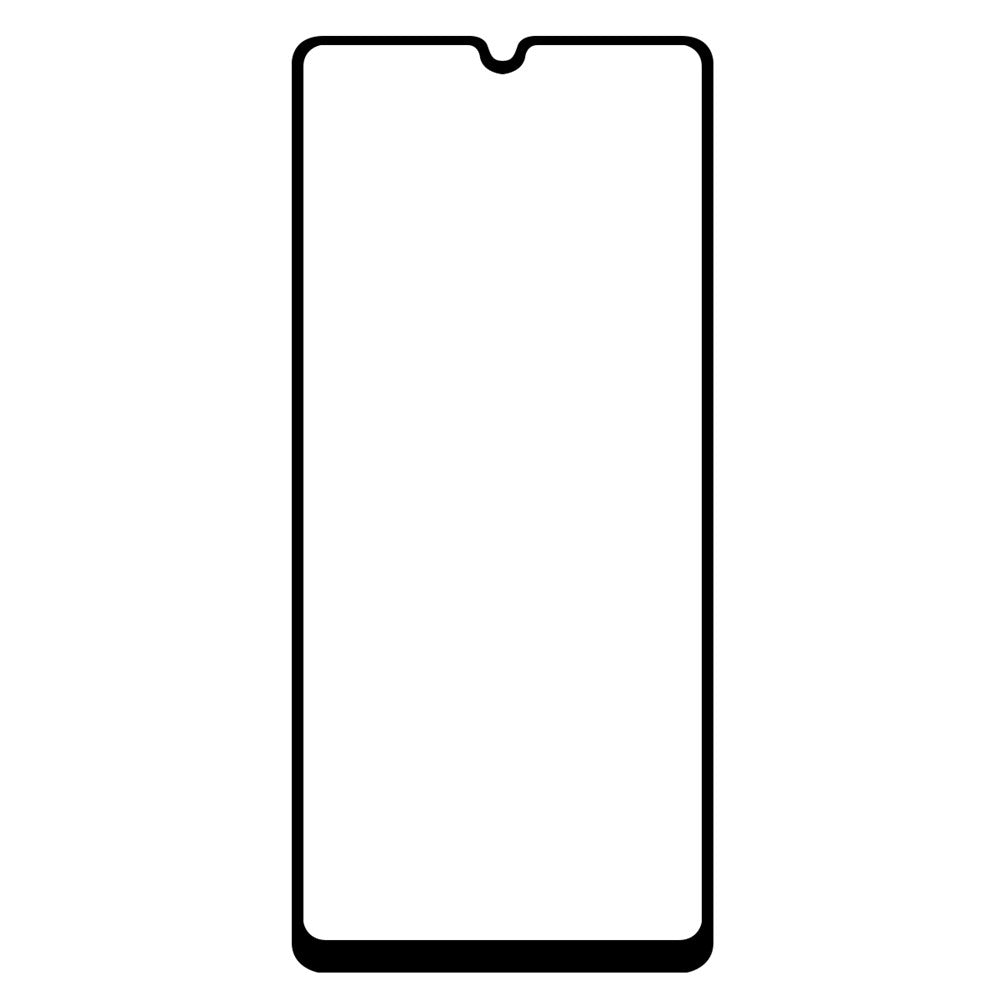 RURIHAI Anti-shock Fingeraftryksafvisende Fuldlim HD Klar PMMA Skærmbeskytter til Samsung Galaxy A42 5G/A12