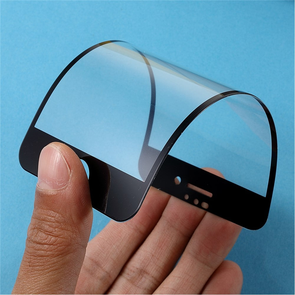 RURIHAI Full Coverage Film Clear Soft PMMA Anti-fingerprint Full Glue Screen Protector for iPhone SE (2022)/SE (2020)/8/7