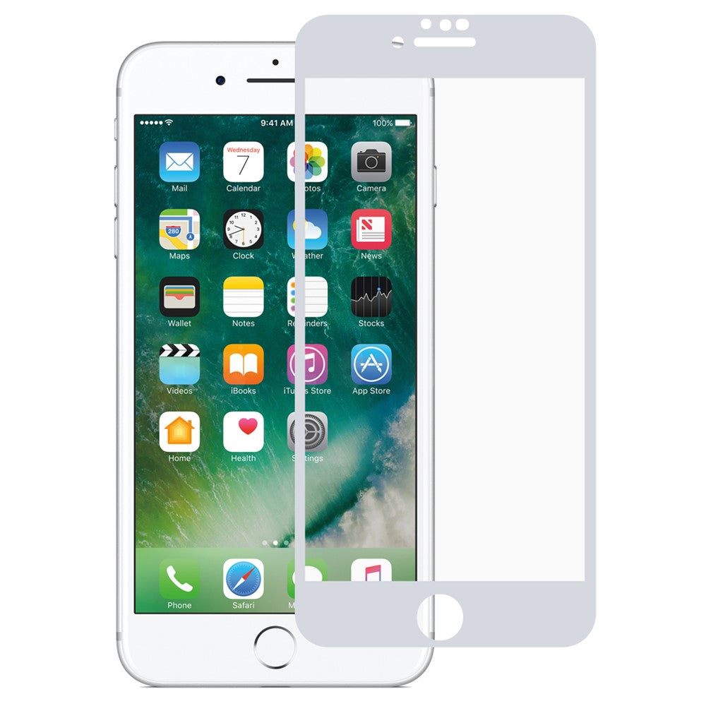 RURIHAI Full Coverage Film Clear Soft PMMA Anti-fingerprint Full Glue Screen Protector for iPhone SE (2022)/SE (2020)/8/7