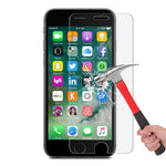 ENKAY HAT PRINCE til iPhone SE (2020)/SE (2022)/8/7 4.7 tommer 2.5D Hærdet Glas Skærmbeskytter Film 0.26mm 9H Buede Kanter
