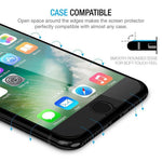 ENKAY HAT PRINCE til iPhone SE (2020)/SE (2022)/8/7 4.7 tommer 2.5D Hærdet Glas Skærmbeskytter Film 0.26mm 9H Buede Kanter