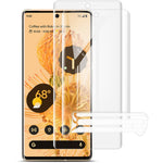IMAK 2 stk./sæt Hydrogel Film III Anti-støv Fuld Dækning TPU Beskyttende Skærmbeskytter Film til Google Pixel 6 Pro