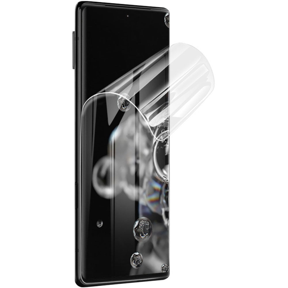 IMAK 2 stk./sæt Hydrogel Film III Anti-støv Fuld Dækning TPU Beskyttende Skærmbeskytter Film til Google Pixel 6 Pro