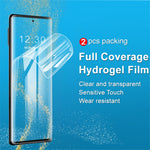 IMAK 2 stk./sæt Hydrogel Film III Anti-støv Fuld Dækning TPU Beskyttende Skærmbeskytter Film til Google Pixel 6 Pro