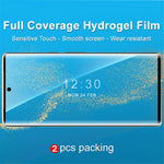 IMAK 2 stk./sæt Hydrogel Film III Anti-støv Fuld Dækning TPU Beskyttende Skærmbeskytter Film til Google Pixel 6 Pro