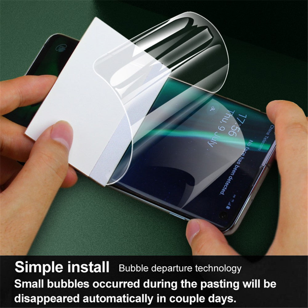 IMAK 2 stk./sæt Hydrogel Film III Anti-støv Fuld Dækning TPU Beskyttende Skærmbeskytter Film til Google Pixel 6 Pro