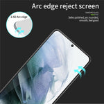 MOFI 9H Hårdhed Fuld Skærm Fuld Lim Berøringsfølsom HD Hærdet Glas Beskyttelsesfilm til Samsung Galaxy S22 5G / S23