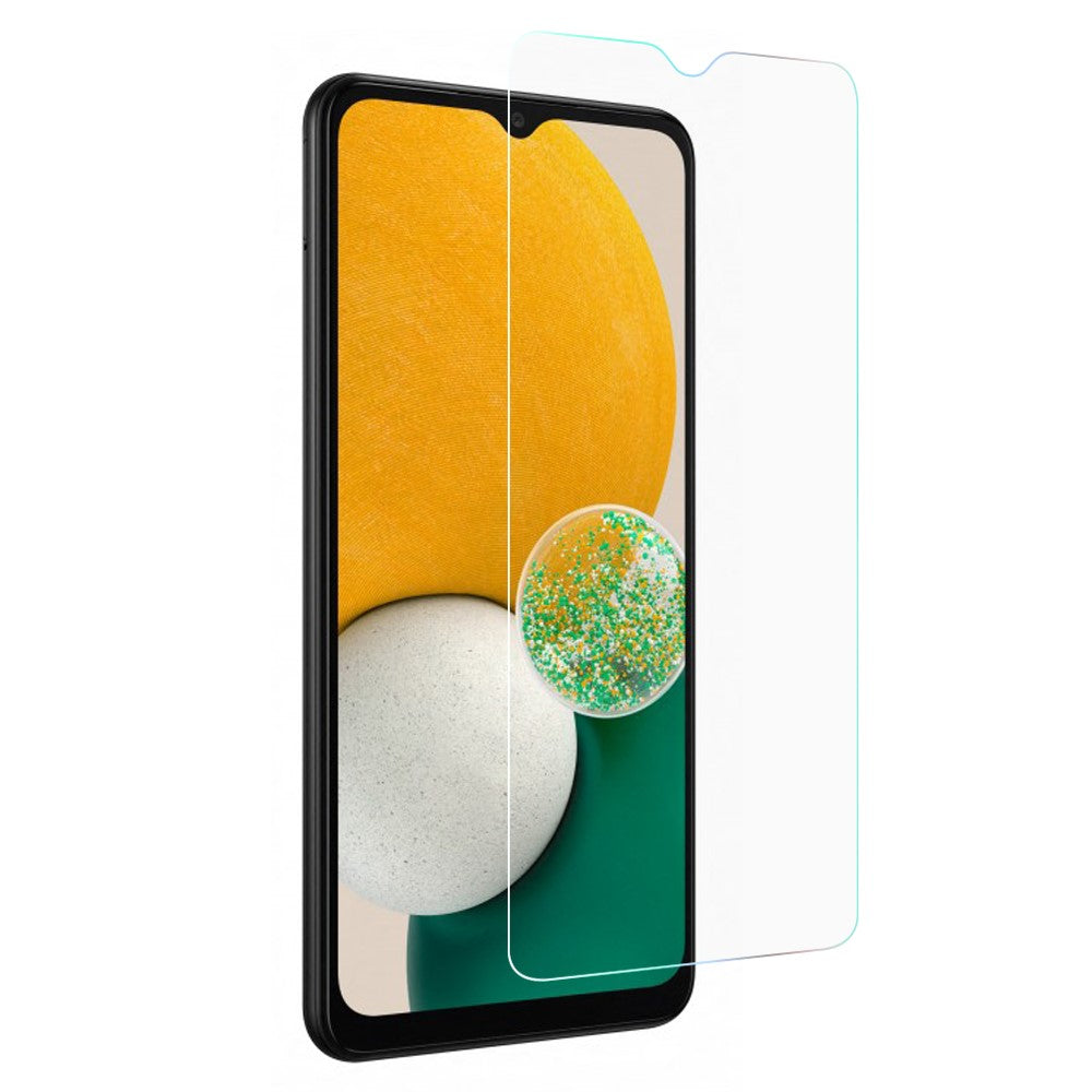 Til Samsung Galaxy A13 4G 0,3 mm buet kant anti-plet vandafvisende skærmbeskytter i hærdet glas