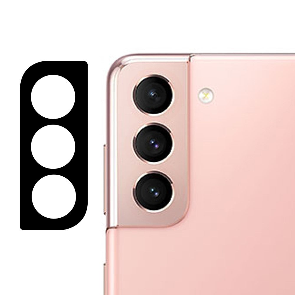 Ultra Clear 9H Hårdhed Ridsefast Silketryk Hærdet Glas Kamera Linsebeskytter til Samsung Galaxy S22 5G / S22+ 5G