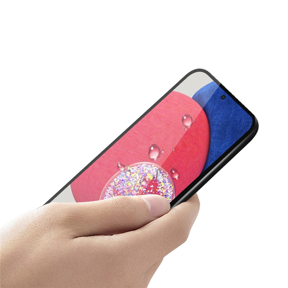 MOFI Anti-olje 9H hårdhet helskärm full lim 2.5D Arc Edge HD härdat glas skyddsfilm för Samsung Galaxy A53 5G