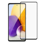 Til Samsung Galaxy A53 5G Fuld Skærmdækning Fuld Lim AGC Hærdet Glasfilm Sort Kant Glas Skærmbeskytter