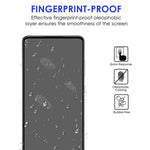 Til Samsung Galaxy A53 5G Fuld Skærmdækning Fuld Lim AGC Hærdet Glasfilm Sort Kant Glas Skærmbeskytter