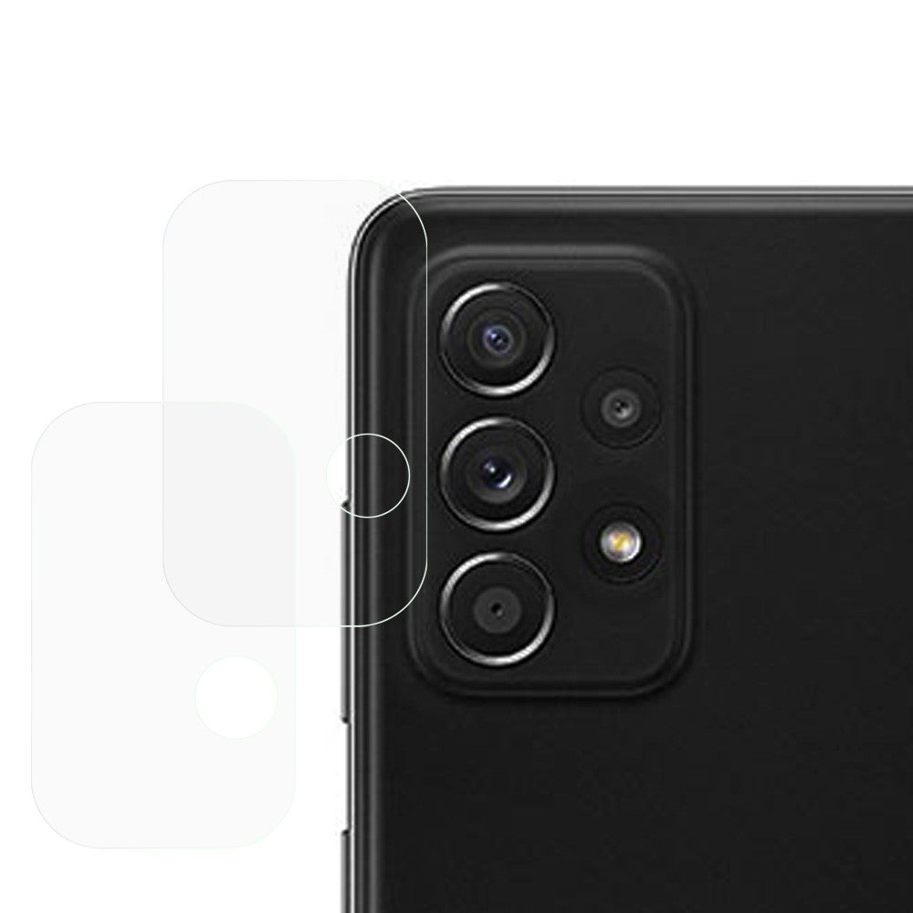 2 st/set anti-fläckar slitstarkt HD-kameralinsskydd härdat glasfilm för Samsung Galaxy A53 5G