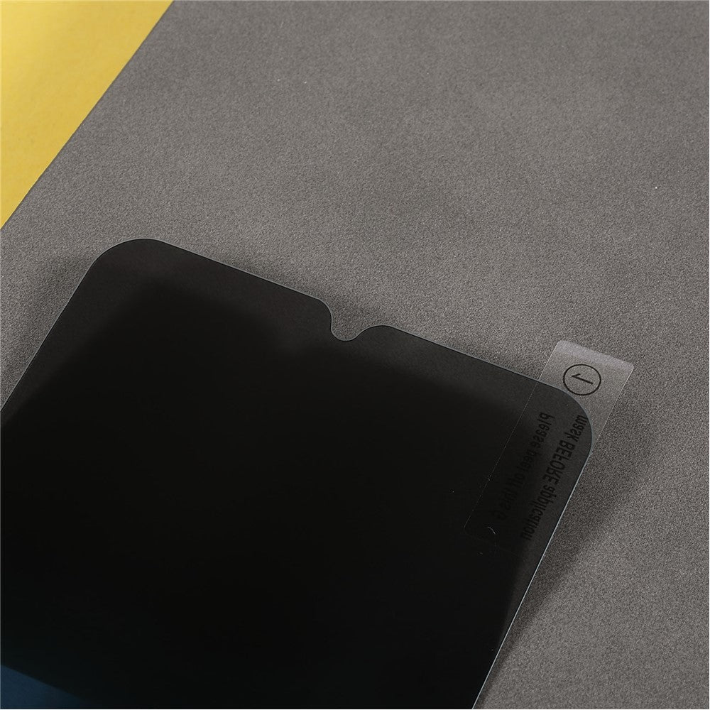 Samsung Galaxy A33 5G Sekretessskydd Skärmfilm Anti-peep 9H Härdat Glas Helklisterig mobilskärmskydd
