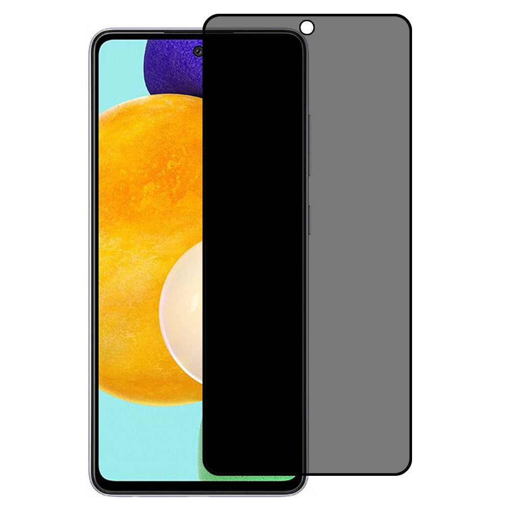 Til Samsung Galaxy A53 5G Fuld Skærmdækning Silketryk Anti-Kig Fuld Lim Hærdet Glas Skærmbeskytter