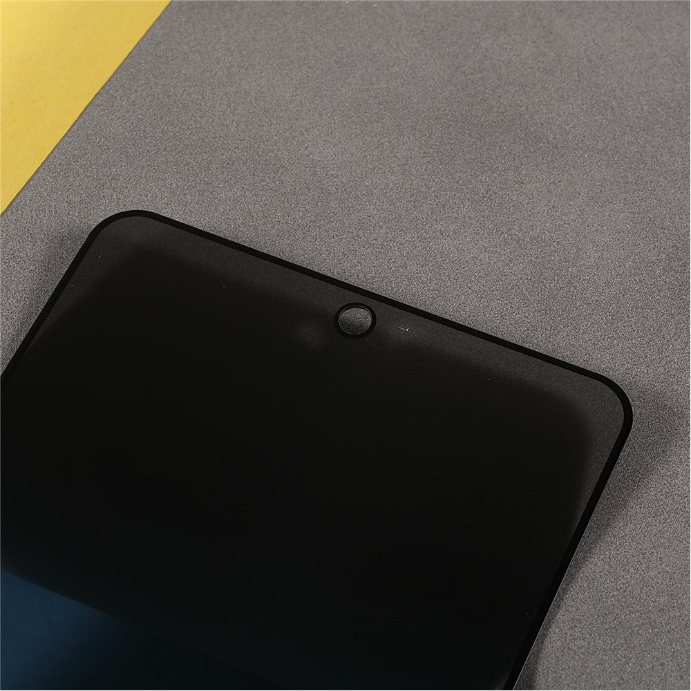 Til Samsung Galaxy A53 5G Fuld Skærmdækning Silketryk Anti-Kig Fuld Lim Hærdet Glas Skærmbeskytter