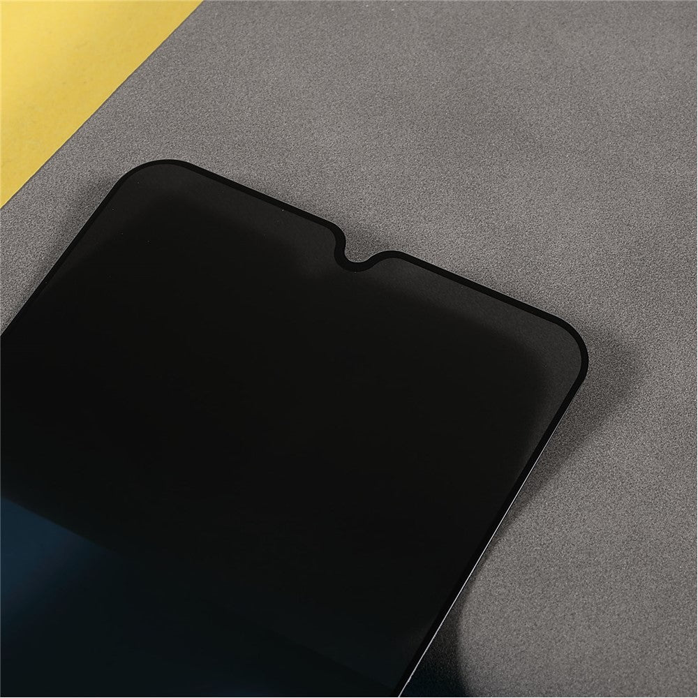 Anti-kig Fuld Lim Fuld Dækning Silke Print Hærdet Glas Skærmbeskytter til Samsung Galaxy A33 5G