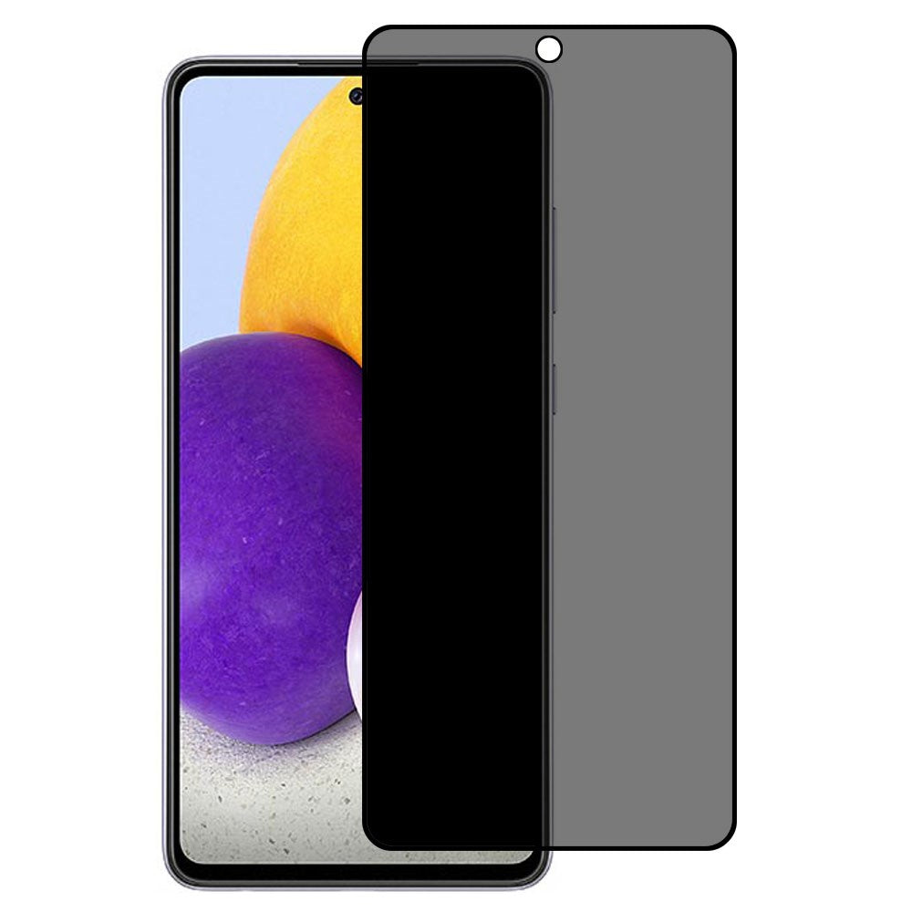 Fuld skærmdækning Silketryk Anti-snage Fuld lim Skærmbeskytter i hærdet glas til Samsung Galaxy A73 5G