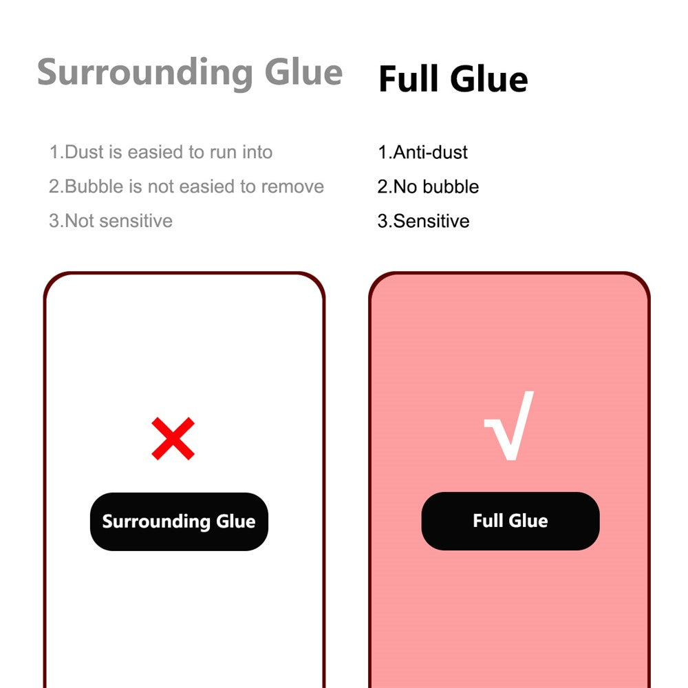 HAT PRINCE 0.2mm Full Glue 9H Tempered Glass Anti-explosion Ultra-thin Unlock Version Screen Protector for Samsung Galaxy S22+ 5G / S23+