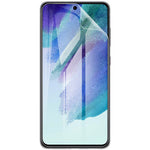 IMAK 2 st/set Hydrogelfilm III Ultraklar Heltäckande TPU Mjuk Skärmskyddsfilm för Samsung Galaxy S21 FE 5G