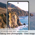 IMAK 2 st/set tunt HD klart slitstarkt kamera härdat glas skärmskydd för Samsung Galaxy A53 5G/A33 5G/A73 5G