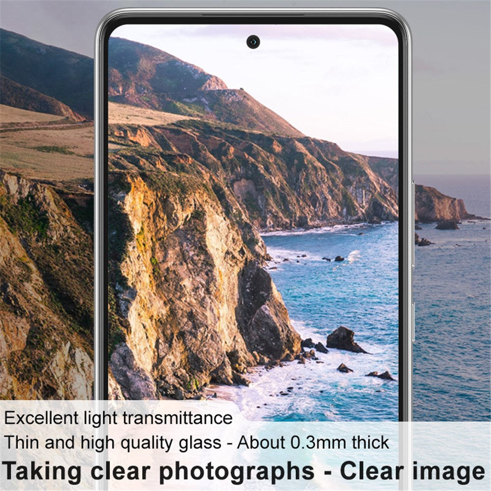 IMAK 2 st/set tunt HD klart slitstarkt kamera härdat glas skärmskydd för Samsung Galaxy A53 5G/A33 5G/A73 5G