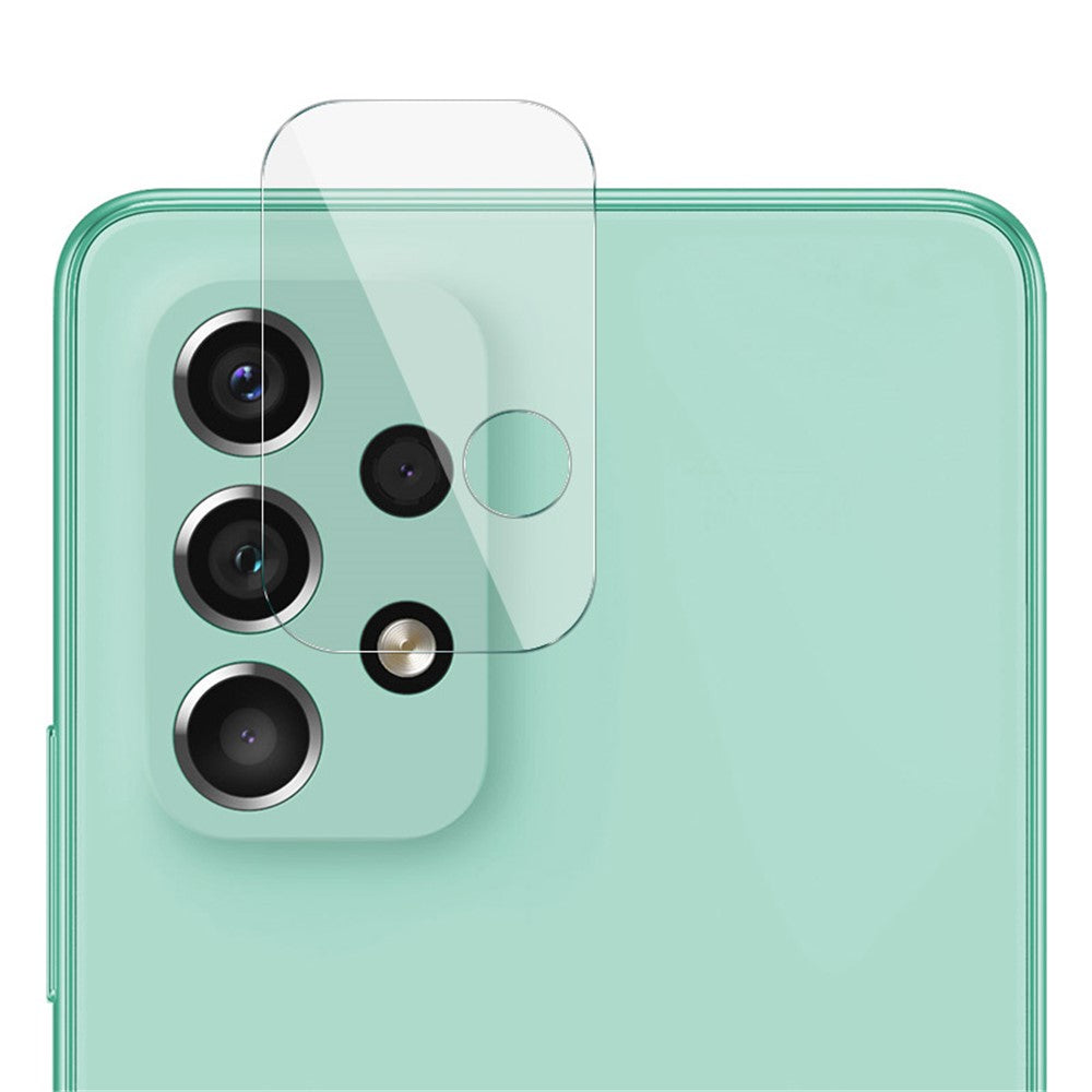 IMAK 2 st/set tunt HD klart slitstarkt kamera härdat glas skärmskydd för Samsung Galaxy A53 5G/A33 5G/A73 5G