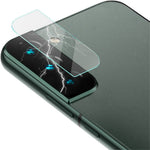 IMAK 2 st/set kameralinsskydd för Samsung Galaxy S22 5G / S22+ 5G, ultraklart härdat glas, reptåligt linsskydd