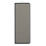 Anti-peep Full Glue Tempered Glass Front Screen Protector + Full Glue Clear TPU Film + Full Glue Glass Phone Back Protector for Samsung Galaxy Z Fold3 5G