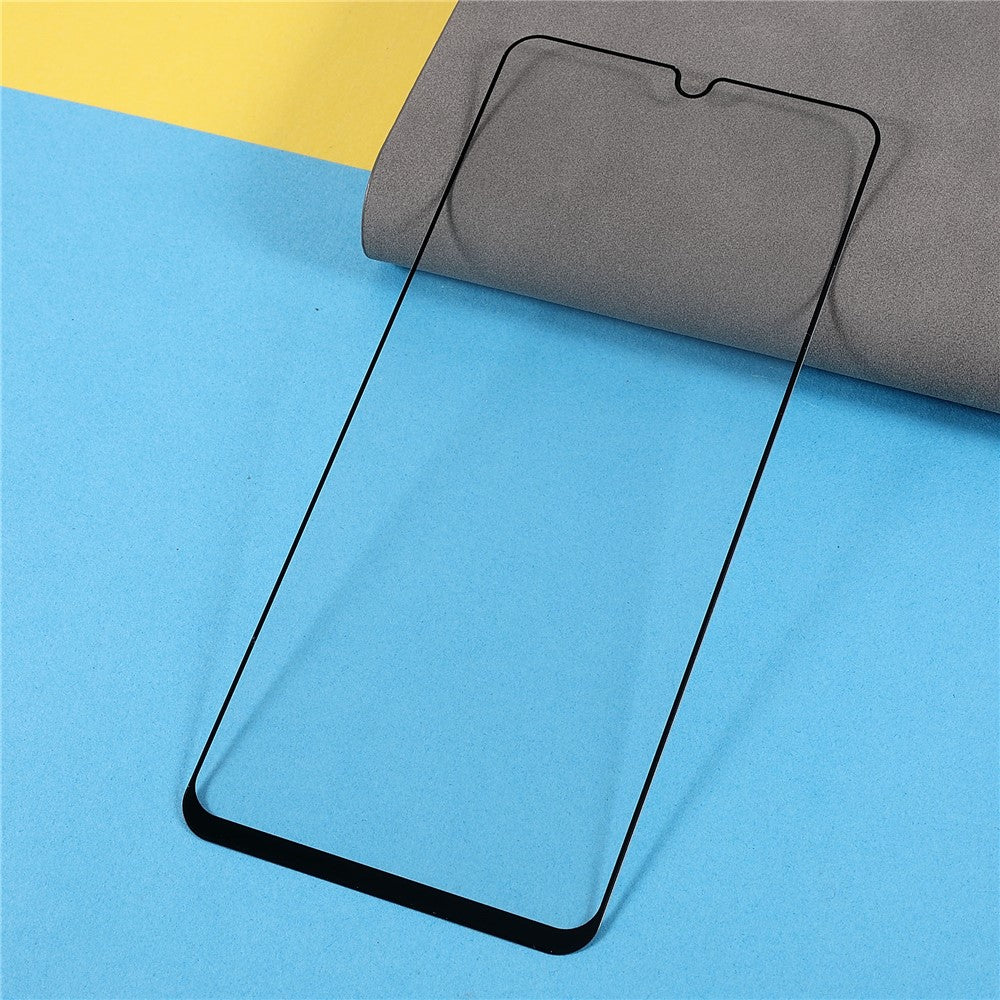 Silketryk Dobbelt Beskyttelse 9D Hærdet Glasfilm Eksplosionssikker Fuld Størrelse Fuld Skærmbeskytter til Samsung Galaxy A33 5G