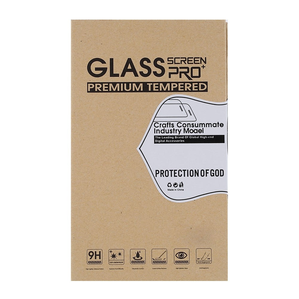 Silketryk Dobbelt Beskyttelse 9D Hærdet Glasfilm Eksplosionssikker Fuld Størrelse Fuld Skærmbeskytter til Samsung Galaxy A33 5G