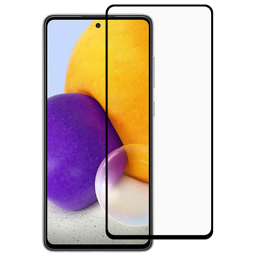 Fuld Skærm Fuld Lim Silketryk HD Anti-Ridse Hærdet Glasfilm til Samsung Galaxy A73 5G