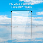 AMORUS Full Coverage HD Silk Printing Clear Full Glue Double Defense Tempered Glass Film for Samsung Galaxy A73 5G