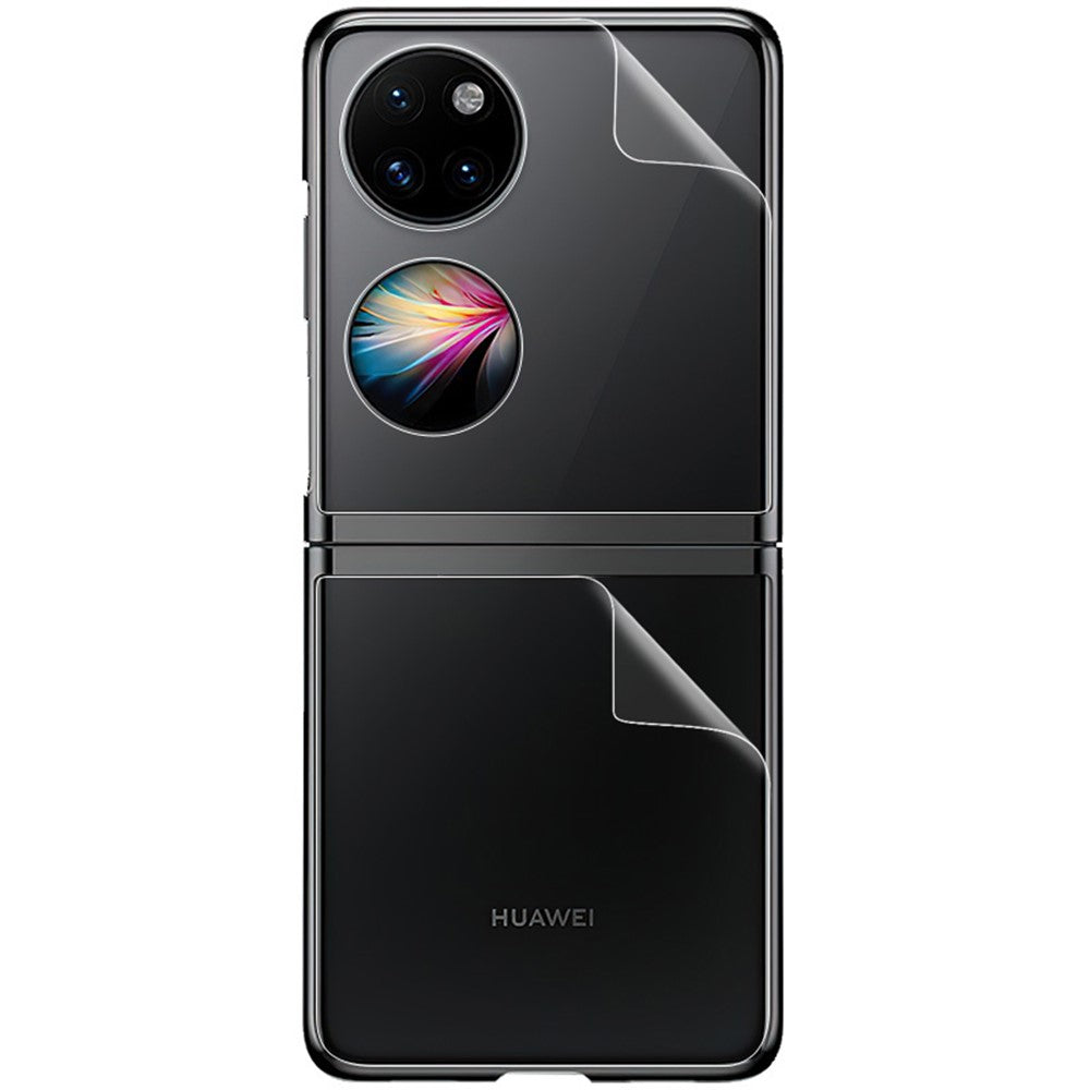 IMAK Hydrogel III Full Cover Soft TPU Front Screen Protector + Back Protective Film for Huawei P50 Pocket