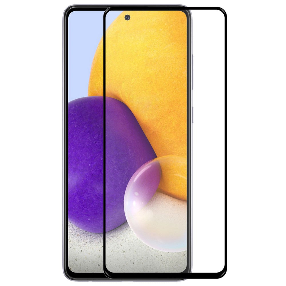 HAT PRINCE HD Klart Fuldlim 0,26mm 2,5D Buet Kant 9H Hærdet Glas Skærmbeskytter til Samsung Galaxy A53 5G