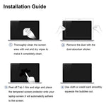 Helklæbende hærdet glas til MacBook Pro MacBook Pro 14 tommer (2026) A3427 A3426 / (2025) A3434 A3112 A3185 A3401 / (2024) A2918 A2992 / (2023) A2779 / (2022) / (2021) A2442