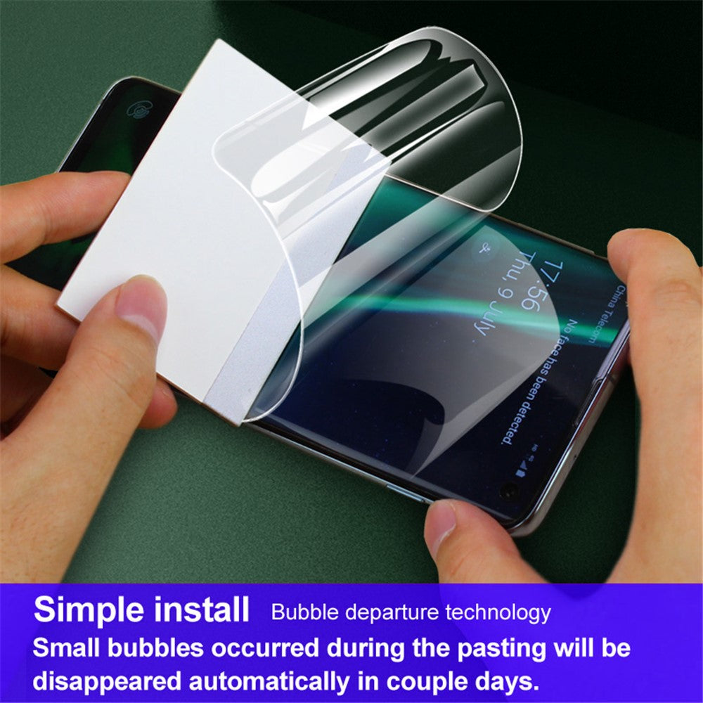 IMAK 2 stk./sæt III-hydrogelfilm i TPU til Xiaomi 12 5G/12X 5G/12S 5G, HD-gennemsigtig ridsefast fulddækkende film