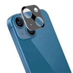 IMAK til iPhone 13 mini 5,4 tommer/13 6,1 tommer Sort version Ridsefast hærdet glaslinsefilm med høj lystransmission dækket med akryllinsedæksel