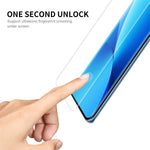 ENKAY HAT PRINCE for Xiaomi 12 5G/12X 5G/12S 5G Ultra-slim Curved Full Screen Coverage 3D Hot Bending HD Clear PET Film Screen Protector (Support Fingerprint Unlocking)
