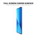 ENKAY HAT PRINCE for Xiaomi 12 Pro 5G / 12S Pro 5G /12 Pro (Dimensity) 5G HD Clear Full Screen Coverage Curved High Transparency 3D Hot Bending PET Film Screen Protector (Support Fingerprint Unlocking)