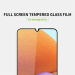 MOFI för Samsung Galaxy A33 5G Full Glue 9H Hardness Smooth Touch 2.5D Arc Edge Full Coverage HD Härdat Glas Skyddsfilm
