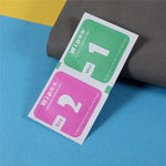 Huawei P50 Pocket / Pocket S HD Klart reptåligt 3D Arc Edge härdat glas kameralinsskydd
