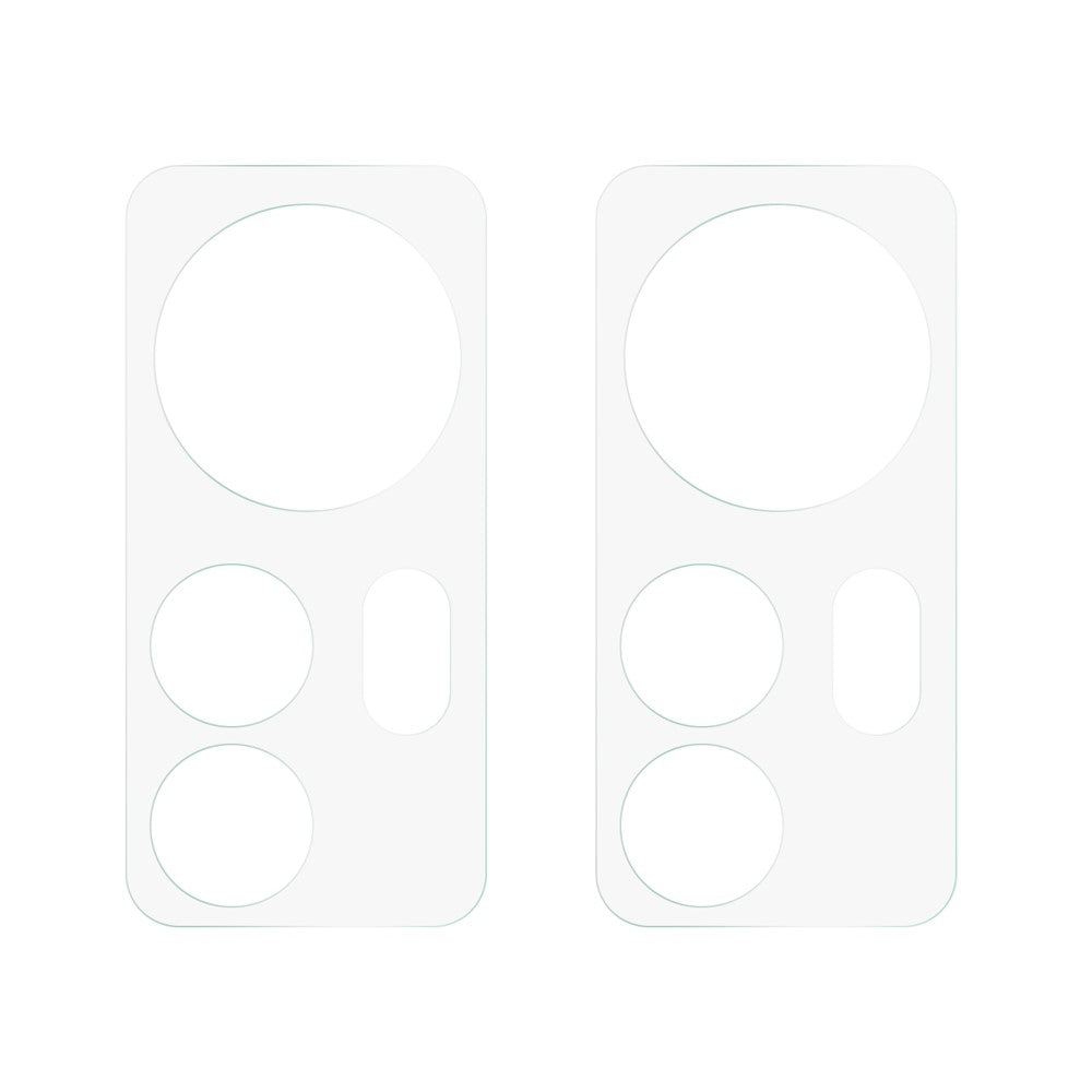 For Xiaomi 12 Pro 5G / 12S Pro 5G /12 Pro (Dimensity) 5G 2Pcs/Set Wear-Resistant 3D Arc Edge HD Clear Tempered Glass Camera Lens Protector