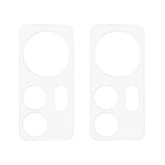 For Xiaomi 12 Pro 5G / 12S Pro 5G /12 Pro (Dimensity) 5G 2Pcs/Set Wear-Resistant 3D Arc Edge HD Clear Tempered Glass Camera Lens Protector