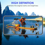 For Samsung Galaxy S22 5G 9H Hardness Anti-fingerprint 2.5D AGC Glass Tempered Glass Screen Protector + Precise Cutout Camera Lens Protector