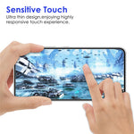 For Samsung Galaxy S22+ 5G 9H Hardness 2.5D Sensitive Touch AGC Glass Tempered Glass Screen Protector + Precise Cutout Camera Lens Protector